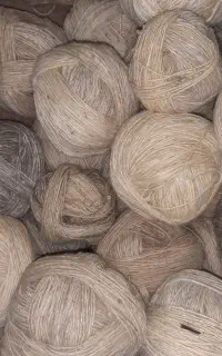نخ ریسی قالی با پشم