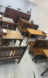 میز و صندلی چوبی