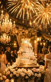 تم تولد،نورافشانی،جشن