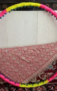 حلقه کمر دوردیف توپک