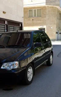 پراید 111 مدل 1390 دو لکه رنگ بی خرح