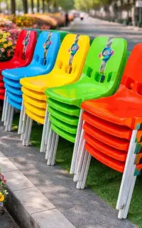 صندلی پلاستیکی جلسات طرح نگارا کد۵۶/ کرج گلشهر
