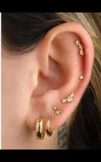 پرسینگ گوش انجام میشه
