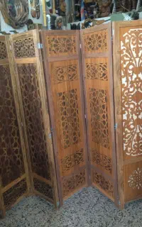 جدا کننده پاراوان. پرده پارتیشن بامبو