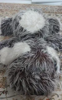 عروسک سگ پشمالو
