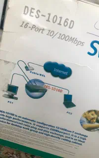 فروش سوئیچ ۱۶ پورت D-link مدل Des-1016D