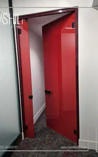 پارتیشن شیشه ای  و پارتیشن اداری ، درب شیشه ای