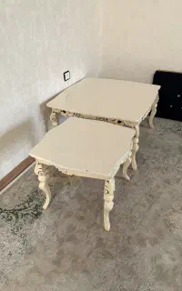 میز جلو مبلی جنس چوب اصلی