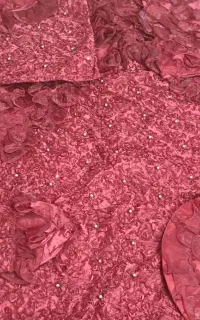 رویه تختی عروس منجوق کاری نو