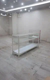میز فلزی دو طبقه