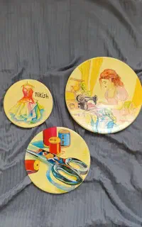 دیوارکوب سفالی رنگارنگ