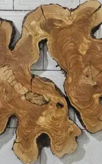 چوب زیتون ، کهور ، گردو جهت ظروف ، عسلی، ساعت