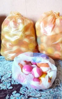 توپ رنگی استخری