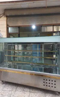 یخچال معکبی تمام استیل درحد نو
