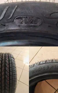 سه حلقه لاستیک کویر تایرR15وR16