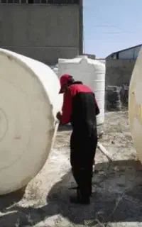 جوش جوشکاری مخزن پلاستیکی و منبع اب پلی اتیلن