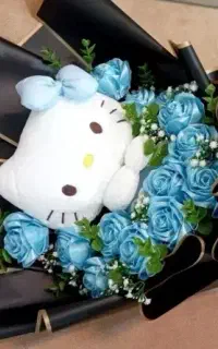 دسته گل های عروسکی فانتزی