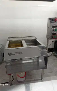 سرخ کن دو لگنه تمام اتوماتیک دارای ترموستات