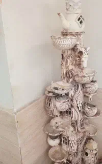 فواره یکم ترک داره پمپ هم نداره قیمت مقطوع ۵۰۰تومن
