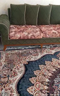 مبل راحتی  هفت نفره ی کارکرده