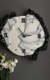 ساعت دیواری رزینی