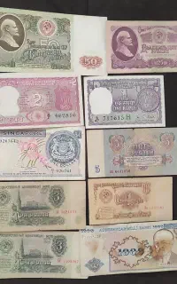 اسکناس قدیمی ایرانی وخارجی