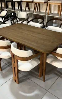 میز غذاخوری مدل شهناز++ ست جذاب و خاص