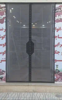 پرده پلاستیکی و توری مغناطیسی (آهنربایی)پلاسدر