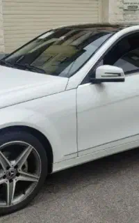 بنز c200 گذر موقت