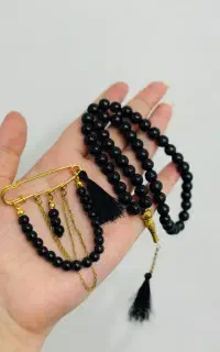 ست تسبیح وسنجاق مردانه
