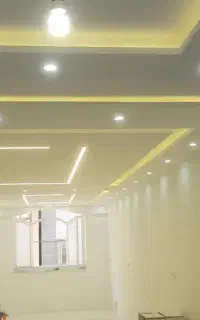 کناف ،سقف کاذب، قاب بندی ، رابیتس کاری، لاین نوری