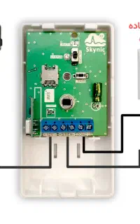 دزدگیر چشمی سیم کارت خور با گارانتی