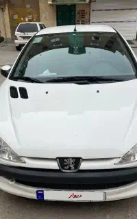 پژو ۲۰۶مدل ۹۷ بدون رنگ