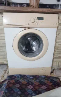 ماشین لباسشویی قدیمی موتور بزرگ‌ درحد