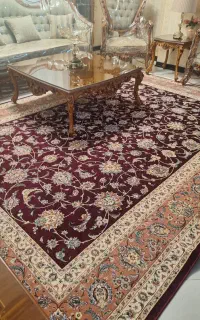 فرش طرح ابریشمی ۳ عدد ۹ متری نونو