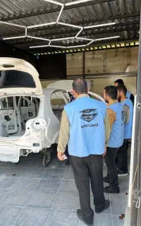 آموزش صافکاری،دیتیلینگ،کارشناسی،کاور/ آزمون خودرو