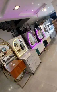 کنسول آینه سالنی ترولی