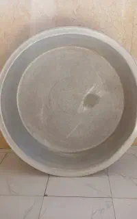 تشت وقابلمه روحی بزرگ