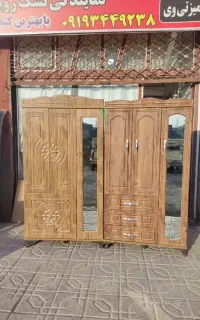 کمد سه درب دستگیره فلزی چک بلند مدت