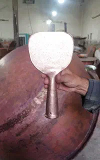 حصوم مسی برای پخت سمنو سوهان اش