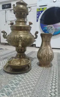سماور زغالی برنز