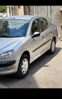 پژو۲۰۶ sd مدل ۸۷ دنده اتوماتیک سفارشی
