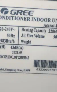 اسپلیت گری24000هزار(سرد گرم)