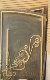 درب اهنی ماشین رو