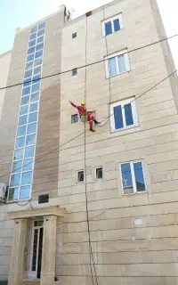 کاردر ارتفاع طناب راپل عایق نانو شستشو پیچ روپلاک