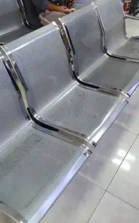 صندلی انتظار استیل