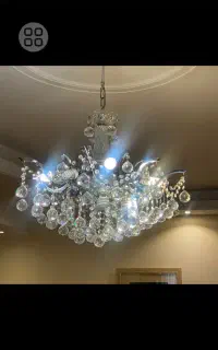لوستر کریستال ۸ شاخه