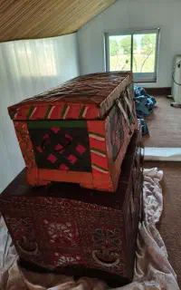 صندوق قدیمی(بزرگ ، کوچک)