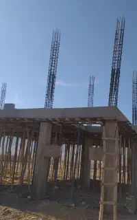 اجرای قالبندی و اسکلت بتون.و