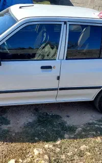 پراید فاقد رنگ فاقد ضربه و ترک